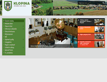 Tablet Screenshot of klopina.cz